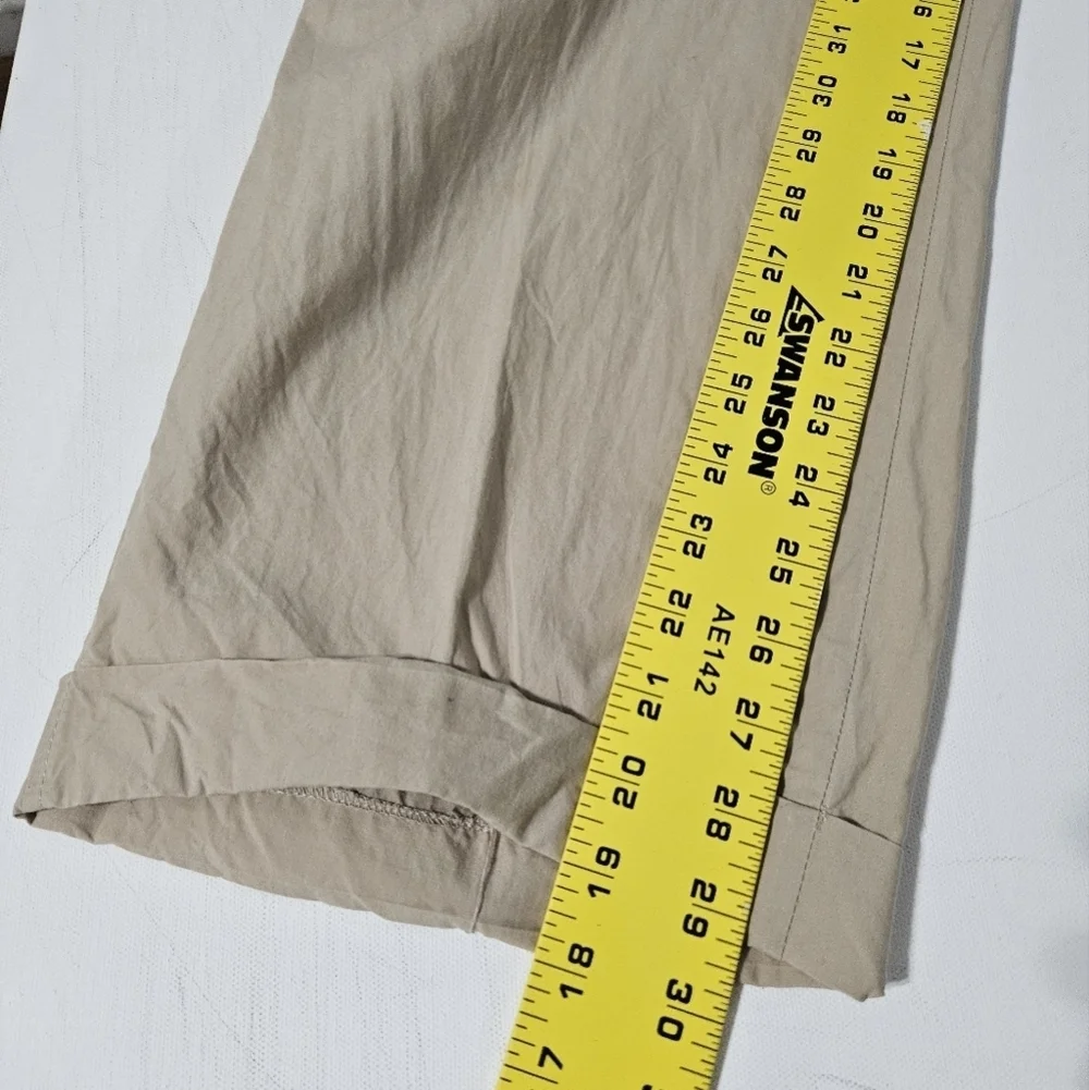 VTG Polo by Ralph Lauren Chino Baggy Usa Made Khakis Size 38/34 RN 41381 B18